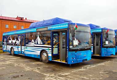 МАЗ поставил партию автобусов на Ямал