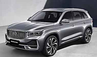 Новый кроссовер Geely Mоnjaro представлен в Беларуси