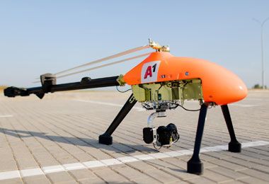 Оператор А1 провел дистанционный мониторинг энергоэффективной базовой станции при помощи беспилотного вертолета