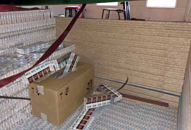 Контрабандные белорусские сигареты на сумму почти в 1,4 млн евро задержаны в Литве