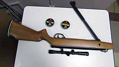 Незаконный ввоз пневматического оружия пресекли белорусские таможенники