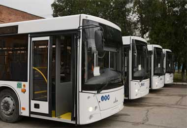 МАЗ поставил 12 новых автобусов в Краснодар