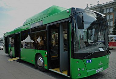 МАЗ поставил четыре новых автобуса в Екатеринбург