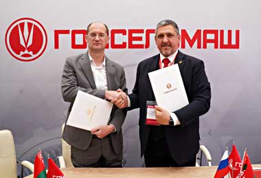 Гомсельмаш намерен поставить новые партии машинокомплектов техники в Казахстан