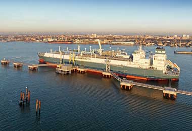 США готовы поставлять газ Беларуси через Клайпедский порт