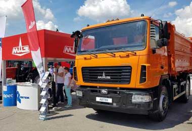 МАЗ по итогам 2019 г планирует занять 20% украинского рынка грузовиков