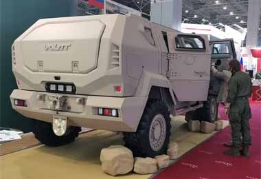 МЗКТ представил новый бронированный автомобиль на международном форуме «Армия-2020»