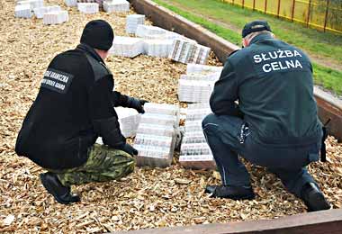 Очередная партия контрабандных белорусских сигарет задержана в Польше