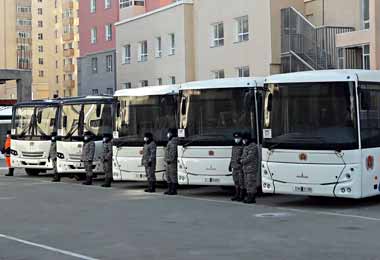 МАЗ отправил партию автобусов в северном исполнении в Монголию