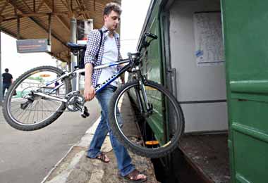 МАРТ разъяснил порядок оплаты провоза велосипедов железнодорожным транспортом
