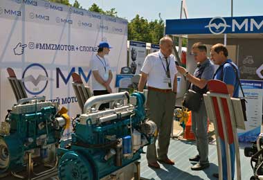 Минский моторный завод представил на выставке «Белагро-2019» свои новейшие разработки