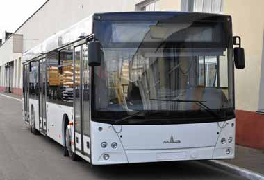 МАЗ укомплектовал автобус салонным ультрафиолетовым очистителем воздуха