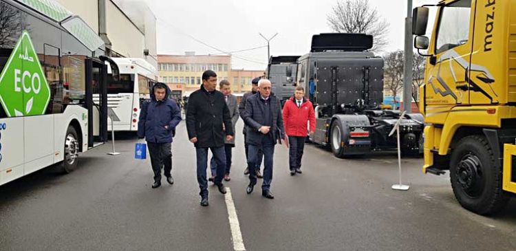 МАЗ готов нарастить поставки техники в Кыргызстан