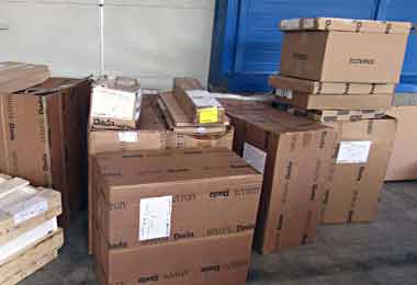 Незаконный ввоз мебели и сантехнического оборудования из Литвы пресекла белорусская таможня