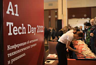 Компания А1 провела конференцию A1 Tech Day: самое главное о трендах в ИТ за один день