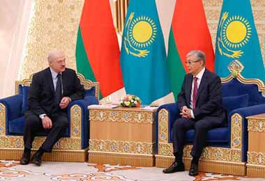 Товарооборот Беларуси и Казахстана может превысить 1 млрд долл — Лукашенко