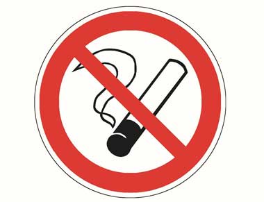 В Беларуси установлен образец знака о запрете курения