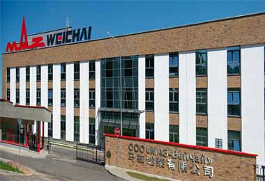 Завод по производству двигателей «МАЗ-Вейчай» открылся в индустриальном парке «Великий камень»