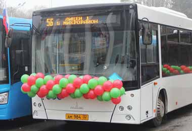 МАЗ поставил 65 автобусов среднего класса в Брянск