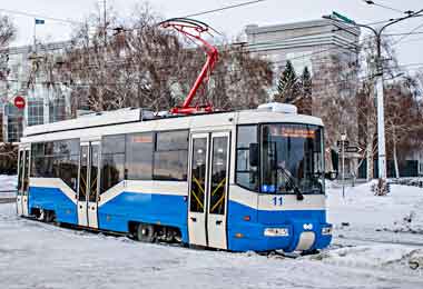 Белкоммунмаш поставил четыре трамвая в Казахстан