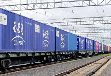 БЖД обеспечила пропуск первого контейнерного поезда из Китая в Европу по единому сквозному расписанию