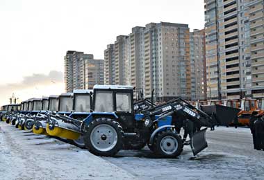 МТЗ и Амкодор поставили в Татарстан 49 единиц коммунальной техники