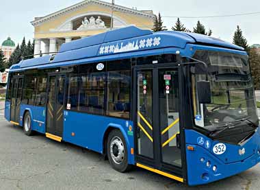 Белкоммунмаш поставил 10 новых троллейбусов в Йошкар-Олу