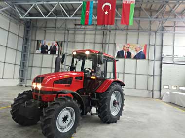 Сборочное производство тракторов «BELARUS» в Турции уже на финишной прямой