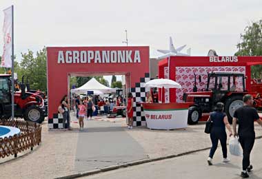 МТЗ представил тракторы BELARUS на крупнейшей агропромышленной выставке в Сербии