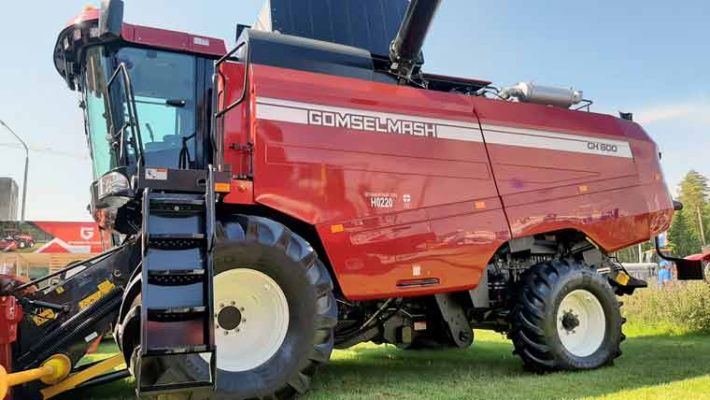 Гомсельмаш представил еще одну новинку на выставке «Белагро-2022»