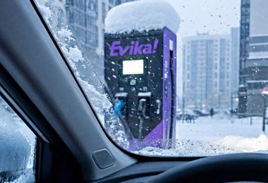 Белтелеком запустил пять новых электрозарядных станций в Витебске