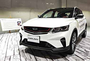 Geely Coolray стал самым продаваемым автомобилем марки в России в феврале 2021 г