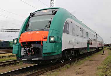 БЖД получила новый дизель поезд польского производства для межрегиональных линий
