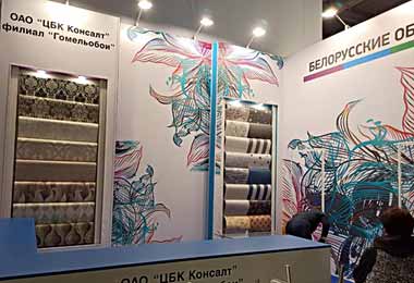 Белорусские обои представлены на выставке в Москве