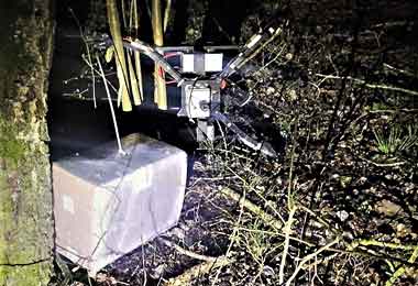 Дрон с белорусскими сигаретами перехвачен в Литве