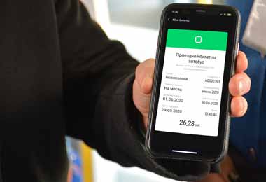 Возможность покупки билета на одну поездку и электронного проездного с помощью QR-кода внедрена в Новополоцке