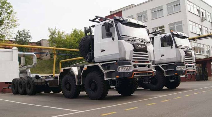МЗКТ представил новое шасси для нефтегазовой промышленности