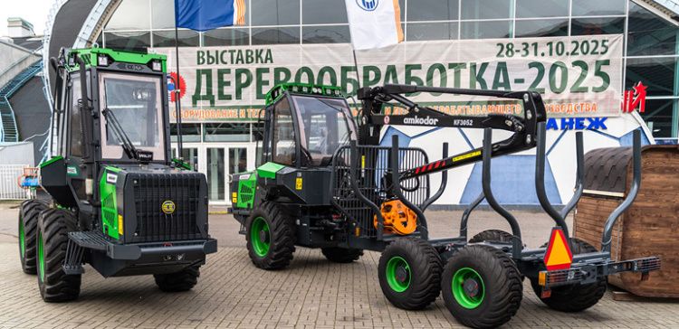 Амкодор представил современные решения для лесной отрасли на выставке «Деревообработка-2025»