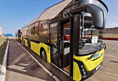 МАЗ поставил автобусы третьего поколения для Минска