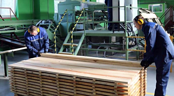 Турецкую линию лесопиления Üstünkarli запустили в Логойском лесхозе