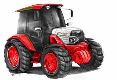 МТЗ в ноябре 2019 г представит новое семейство тракторов