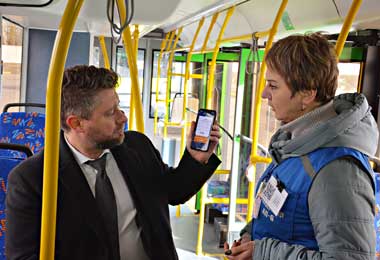 Белинвестбанк и компания (LWO запустили систему оплаты проезда с помощью QR-кода в Гомеле