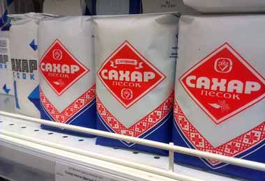 В Беларуси продлили госрегулирование цен на сахар до 30 марта