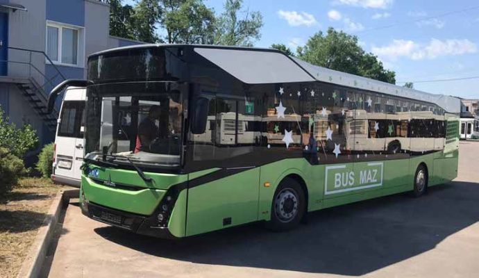 МАЗ поставил первый автобус с двигателем Евро-6 в Санкт-Петербург