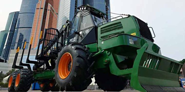 Амкодор представил свою технику на выставке «Лесдревмаш-2022» в Москве