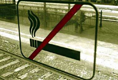 В Беларуси запрещается курение в пассажирских поездах всех сообщений 