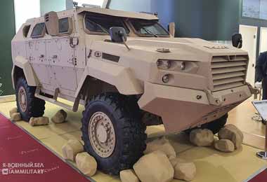 МЗКТ представил новый бронированный автомобиль на международном форуме «Армия-2020»