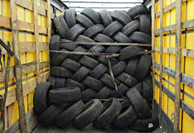 Белорусская таможня предотвратила незаконный ввоз б/у шин на территорию ЕАЭС