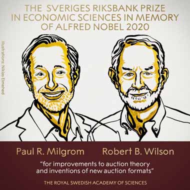 Нобелевская премия по экономике присуждена за усовершенствование теории аукционов