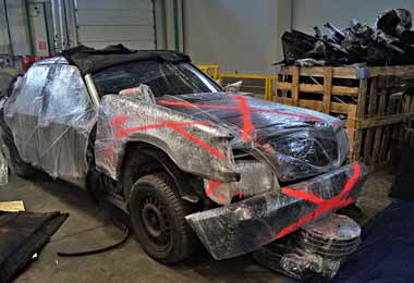 Белорусская таможня пресекла незаконный ввоз легкового автомобиля из Литвы